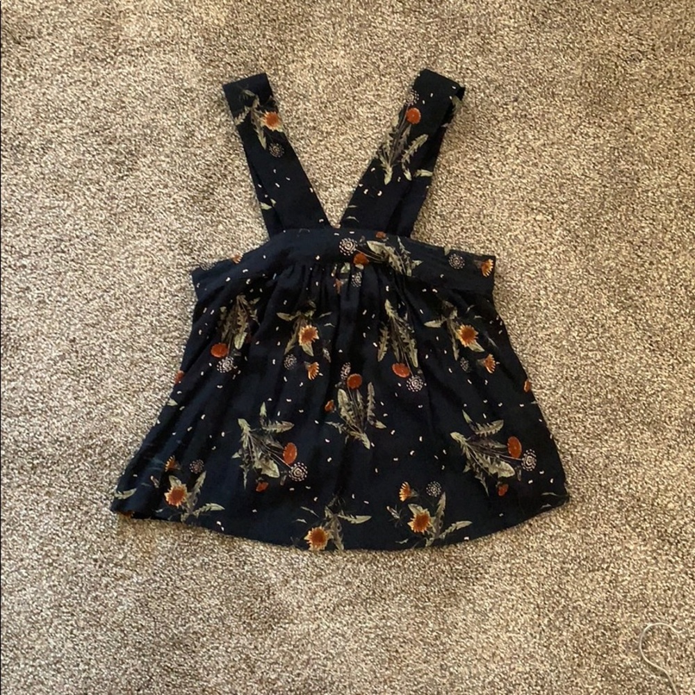 Navy halter top